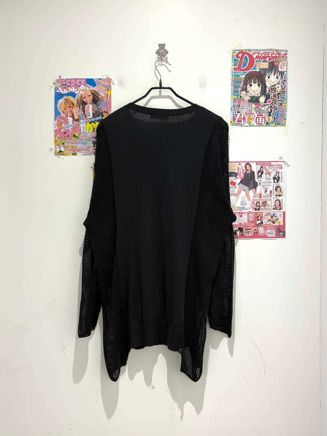 Hysteric Glamour Fuckbear black knit 상품이미지2