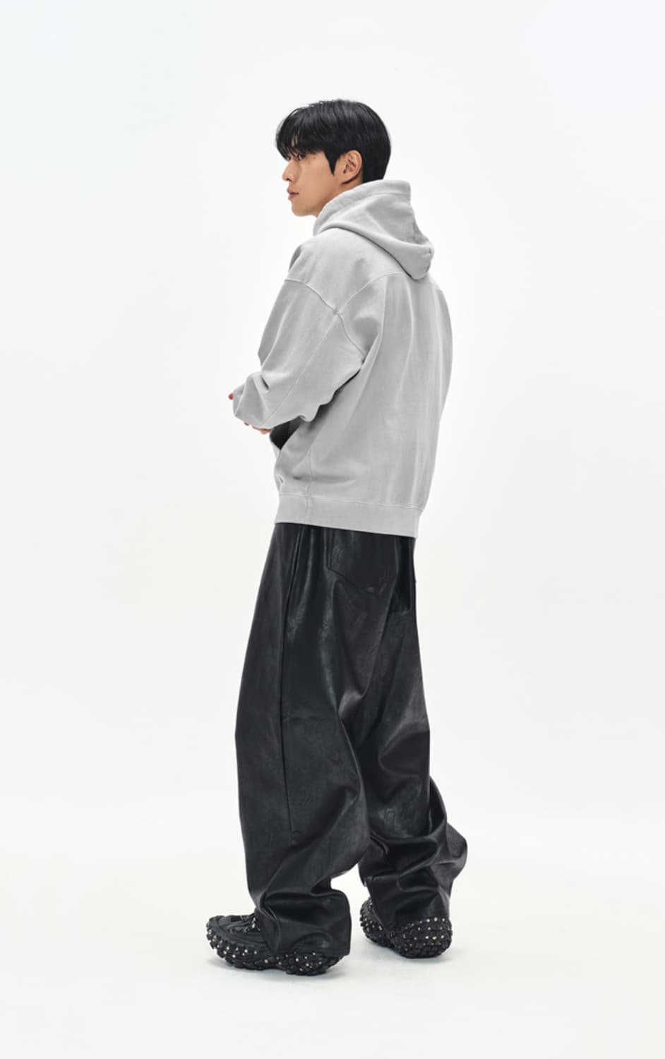 소버먼트 피그먼트 후드티 문그레이 상품이미지5