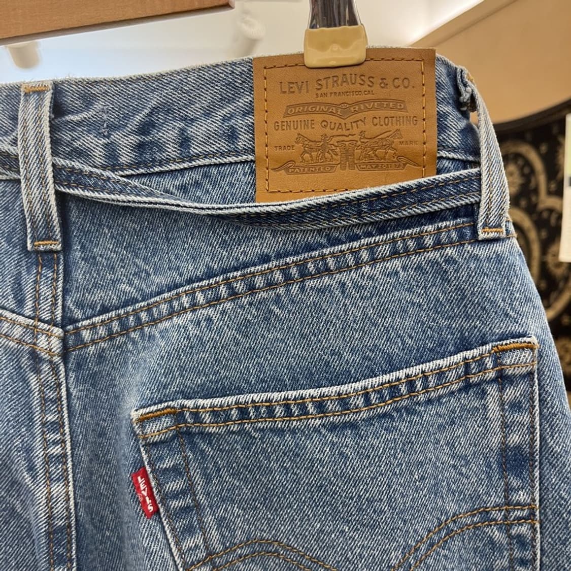 리바이스 프리미엄 레트로 빈티지 와이드 데님팬츠 27인치 C10844 상품이미지5