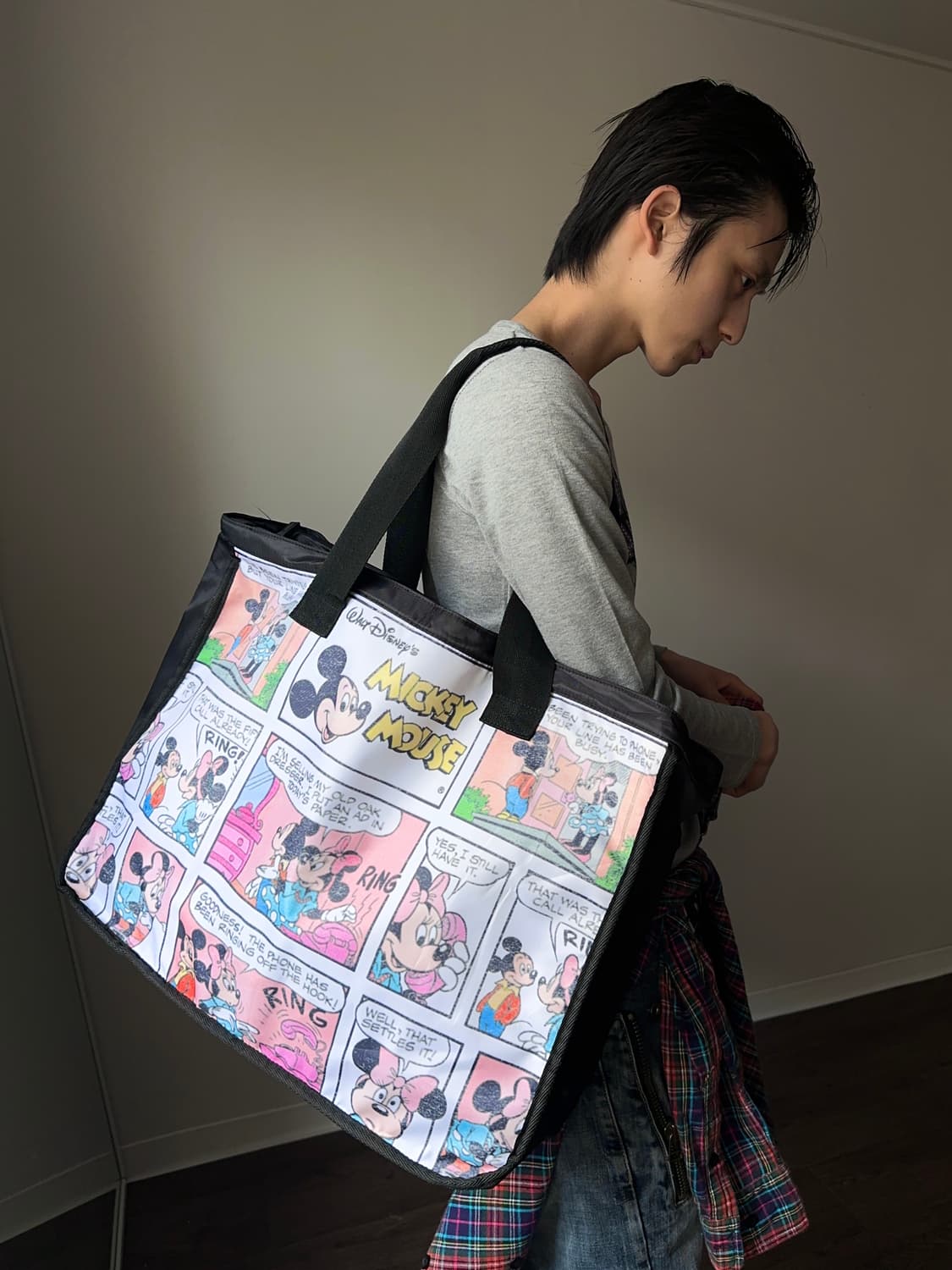 Disney 미키마우스 카툰 프레임 백 상품이미지5