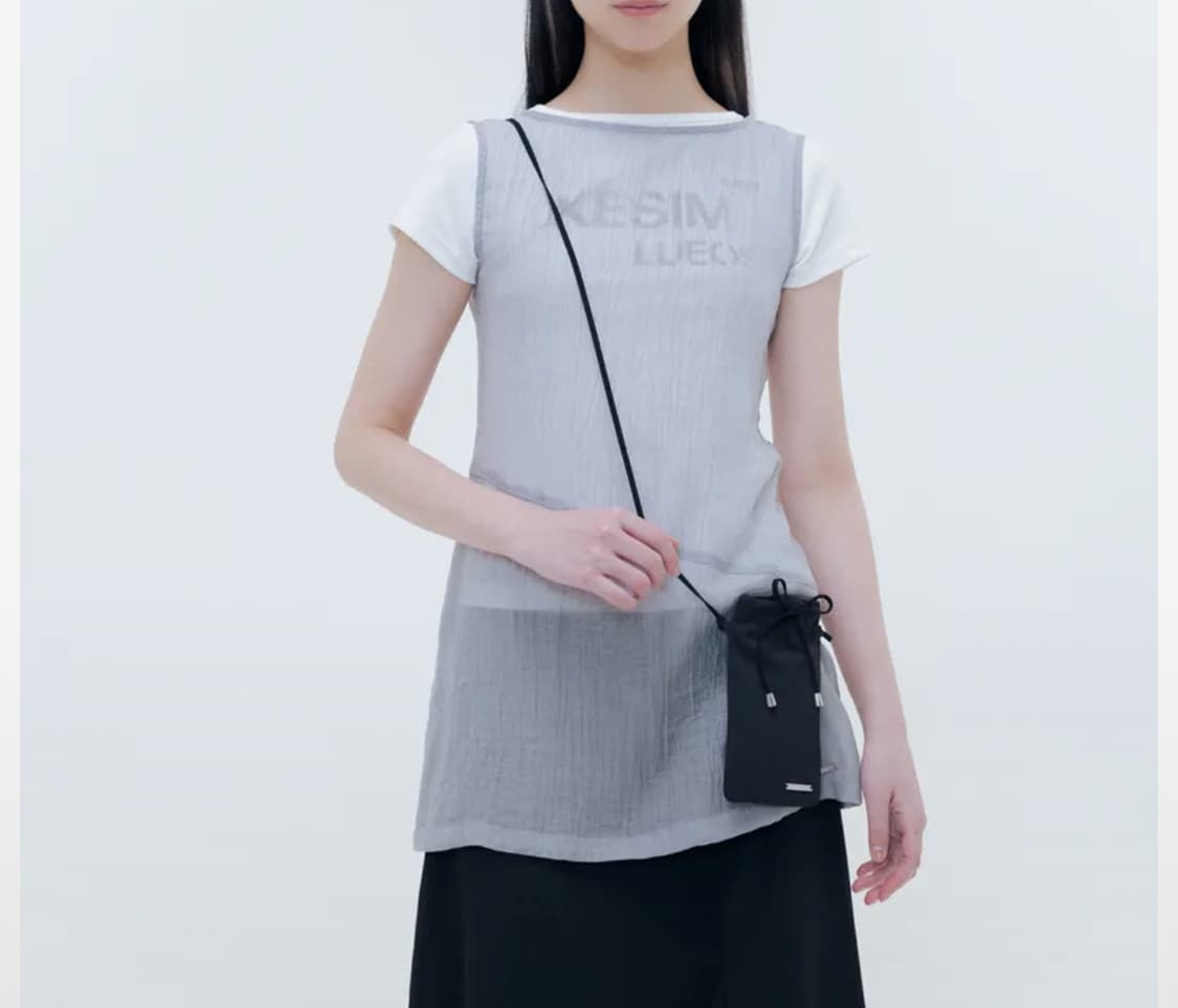 (8월25일까지 구함) 미세키서울 sheer sleeveless 원피스 상품이미지1