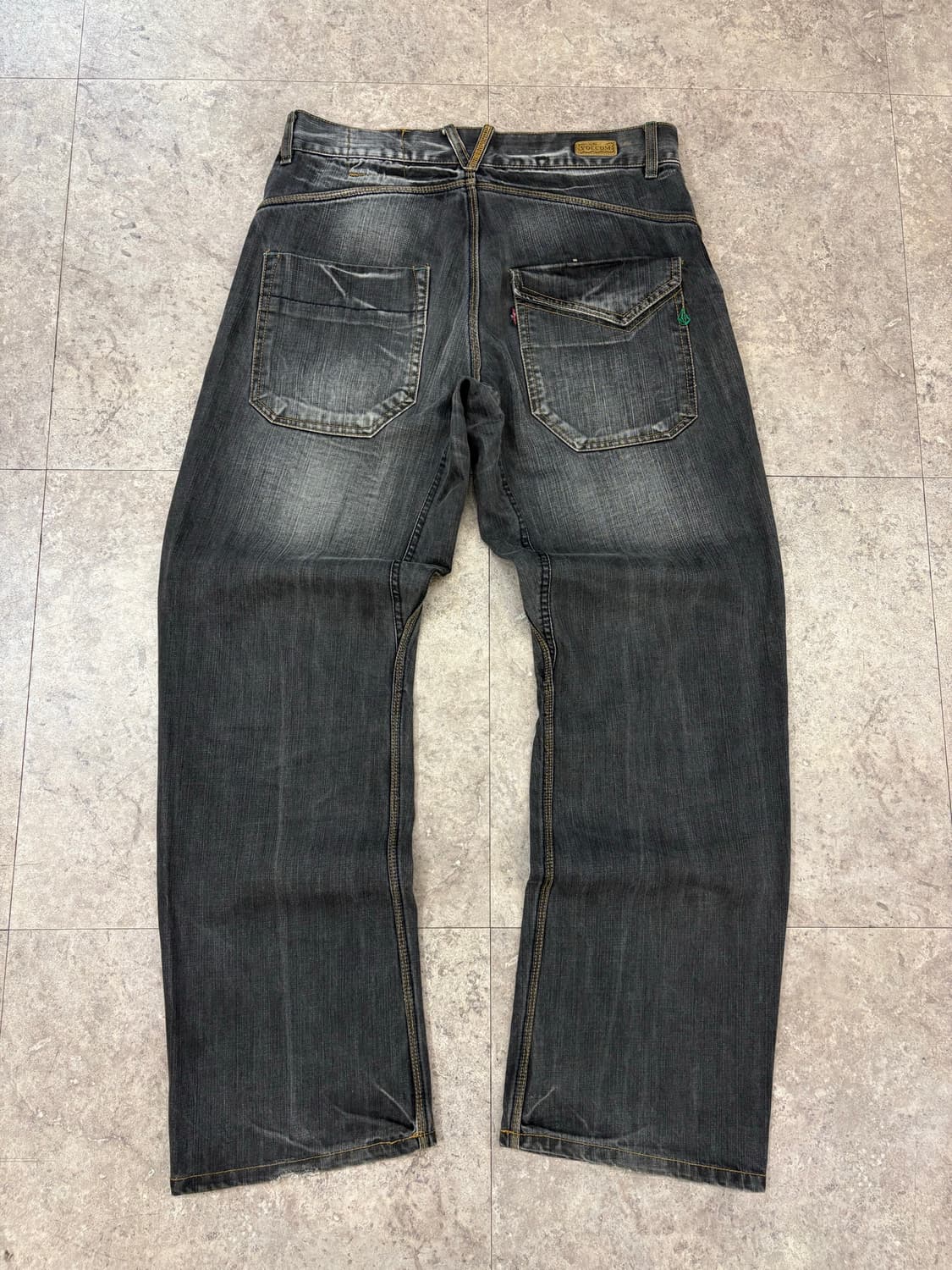 volcom 흑청 데님 팬츠 #csz436 상품이미지6