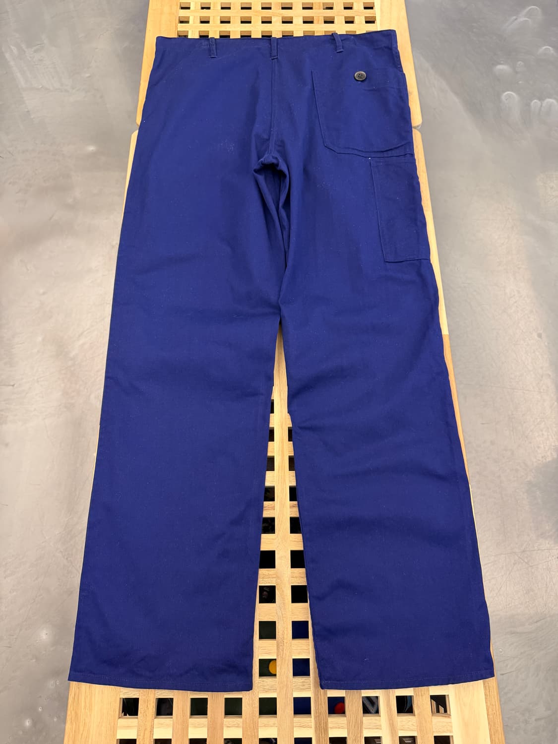 1970s FRIENDSHIP WASHED NAVY 70s프렌치워크팬츠 상품이미지2