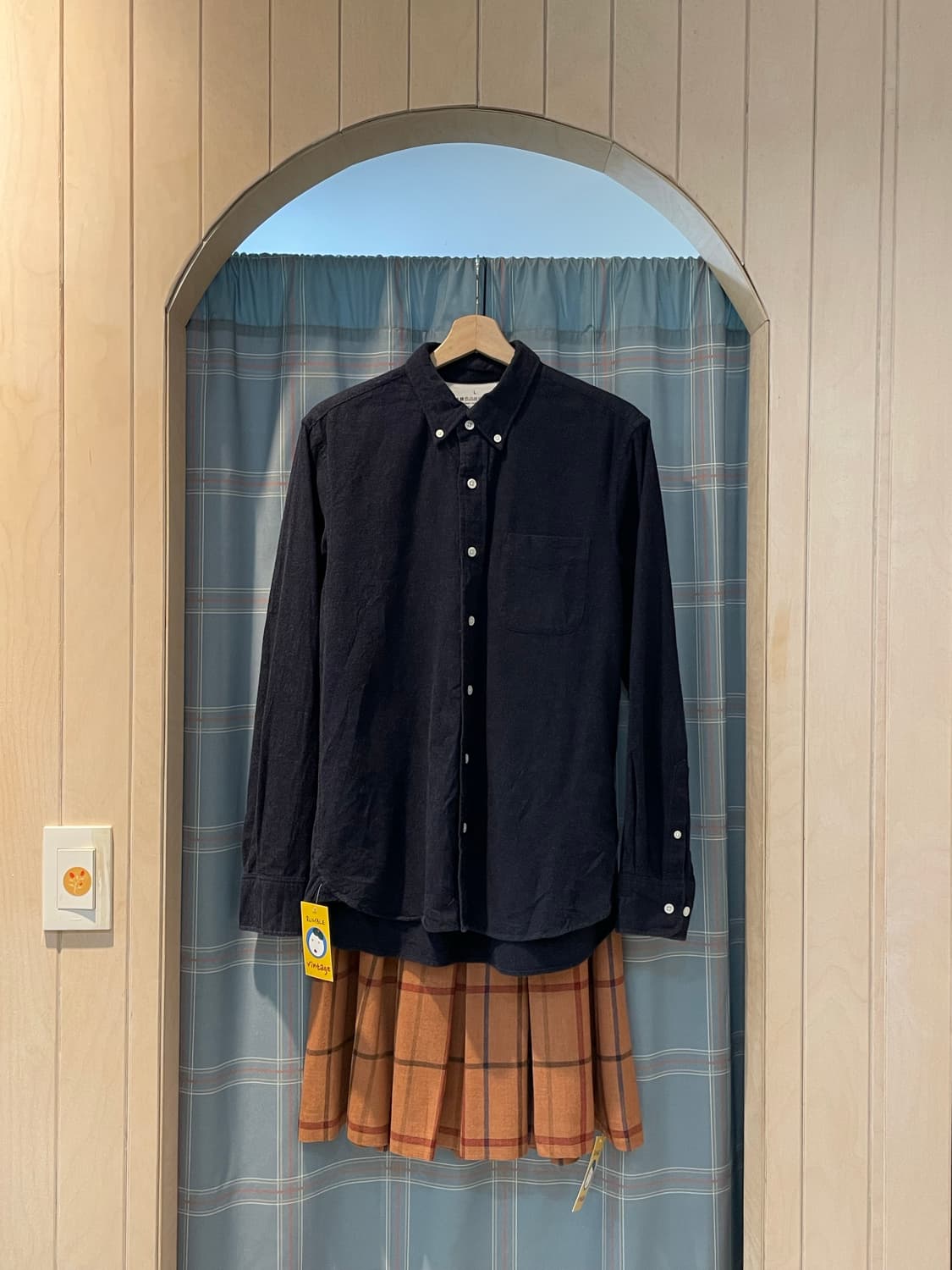 muji 무인양품 네이비셔츠 L 상품이미지1