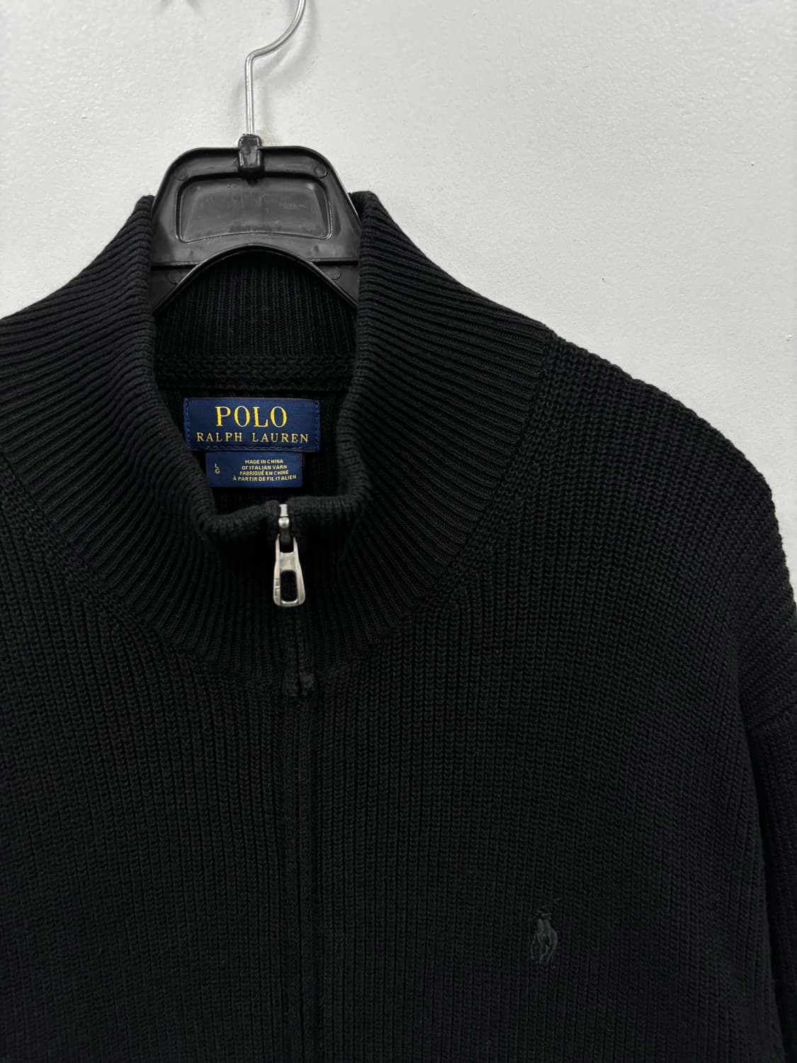 폴로랄프로렌 투웨이 니트 집업 상품이미지2