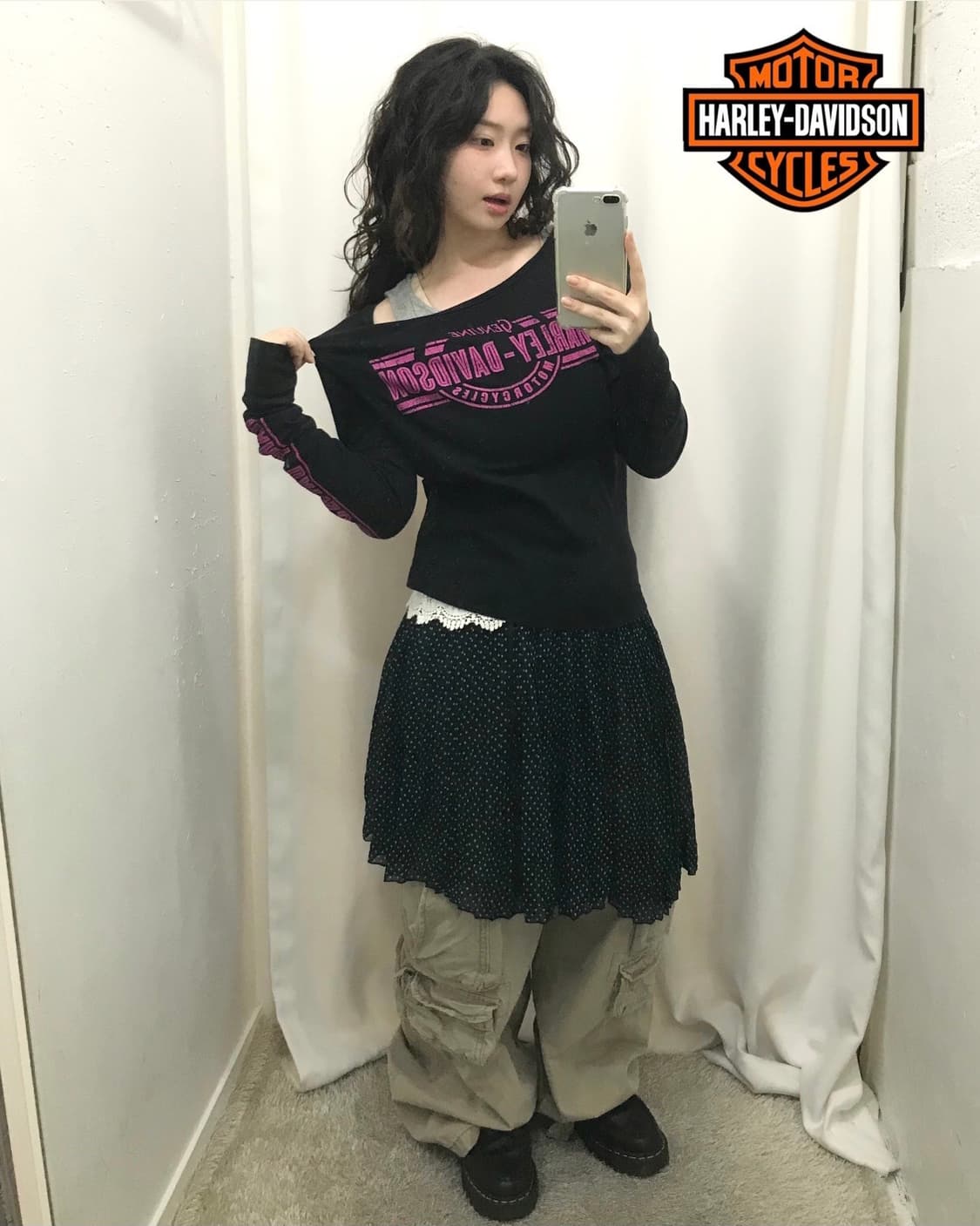 Harley-Davidson Girls Long Sleeves 상품이미지1
