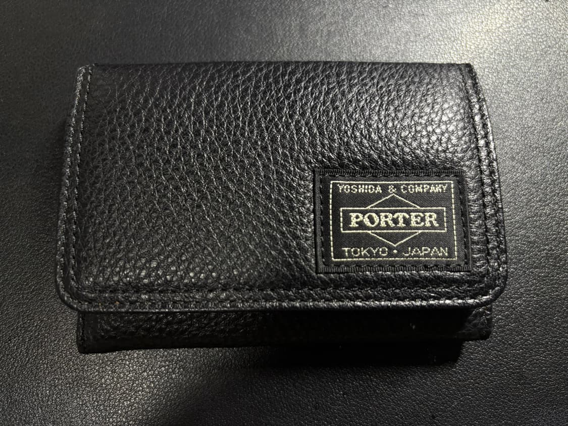 포터 캄 카드 케이스 블랙 상품이미지1