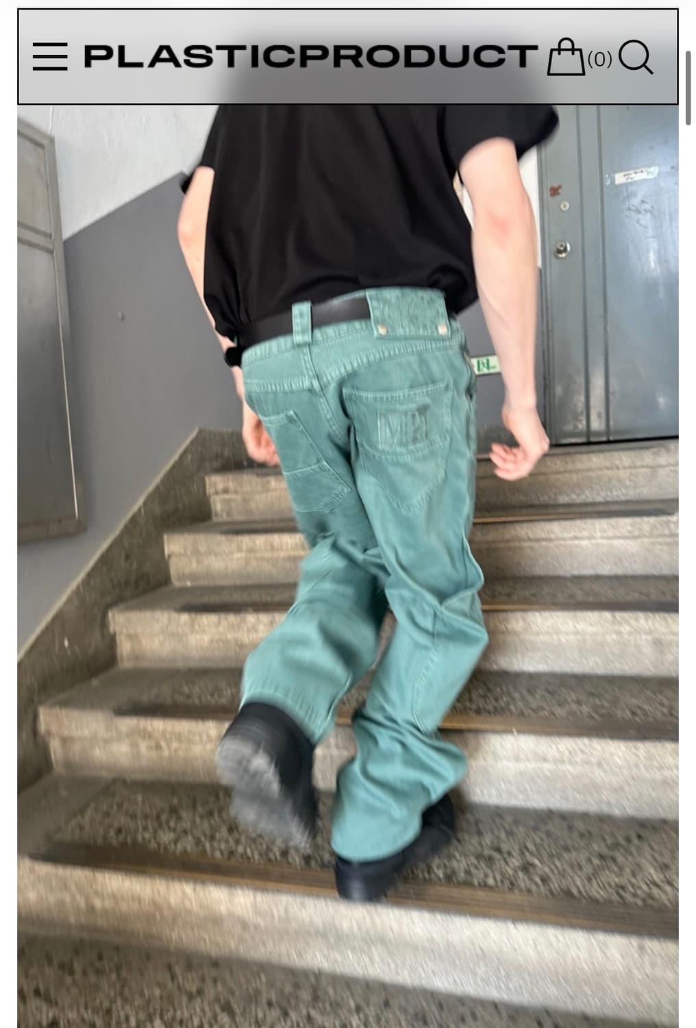 Plastic product MPa CALF POCKET PANTS  상품이미지1