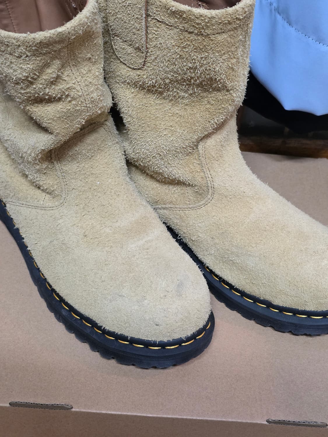 [300] 스투시 x 닥터마틴 2295 데콘 스웨이드 부츠 상품이미지3