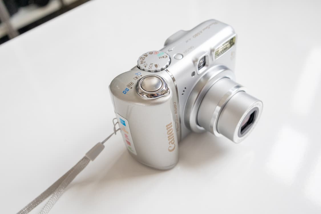 Canon PowerShot A580 / 빈티지 디지털 카메라 상품이미지3