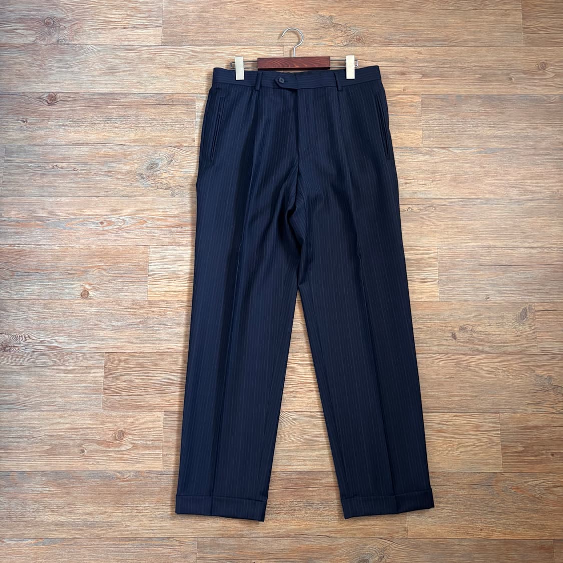 BOSS 휴고보스 정장 세트 수트 48 다크네이비 FW 수입 정품 상품이미지5