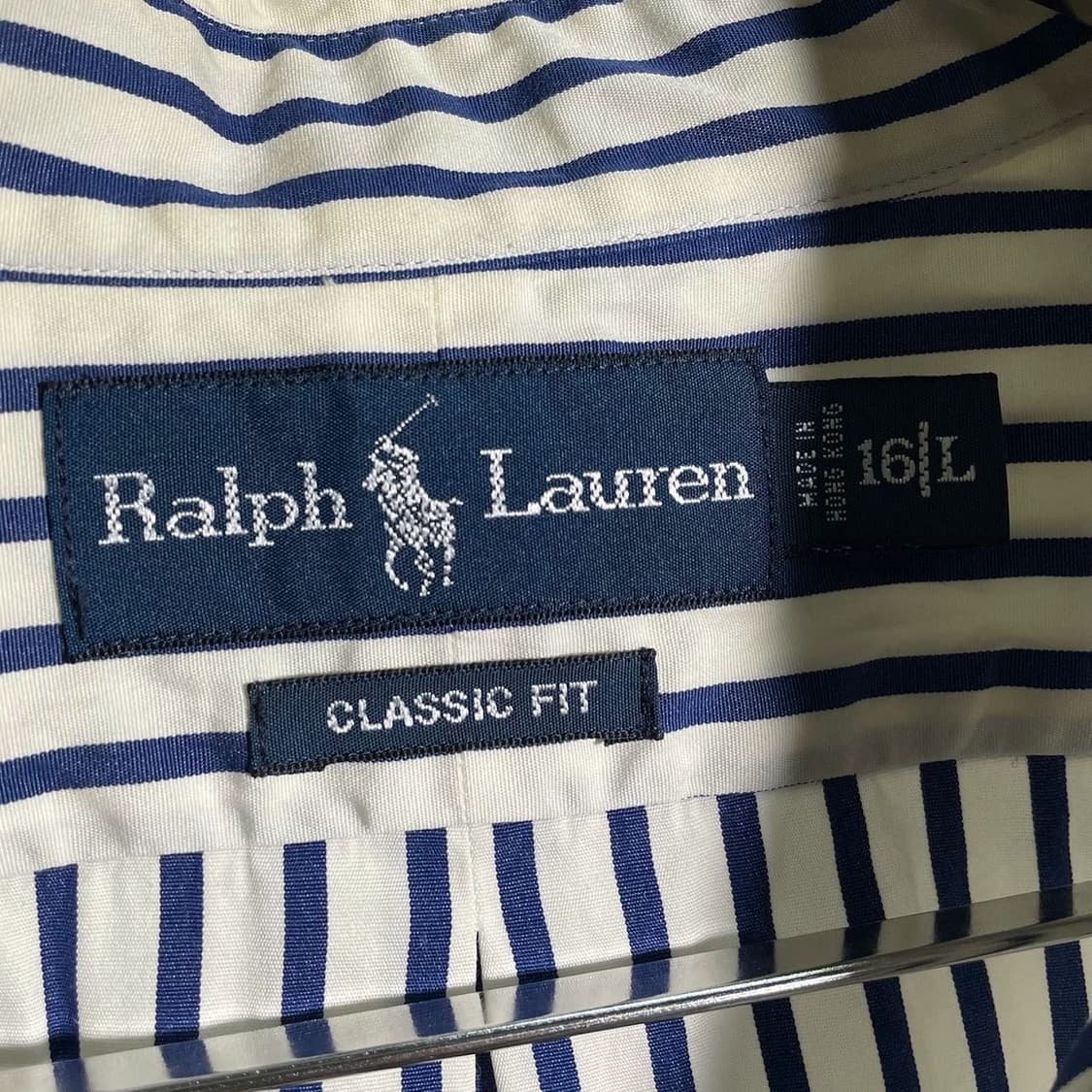 랄프로렌 포니로고 스트라이프 셔츠 상품이미지4