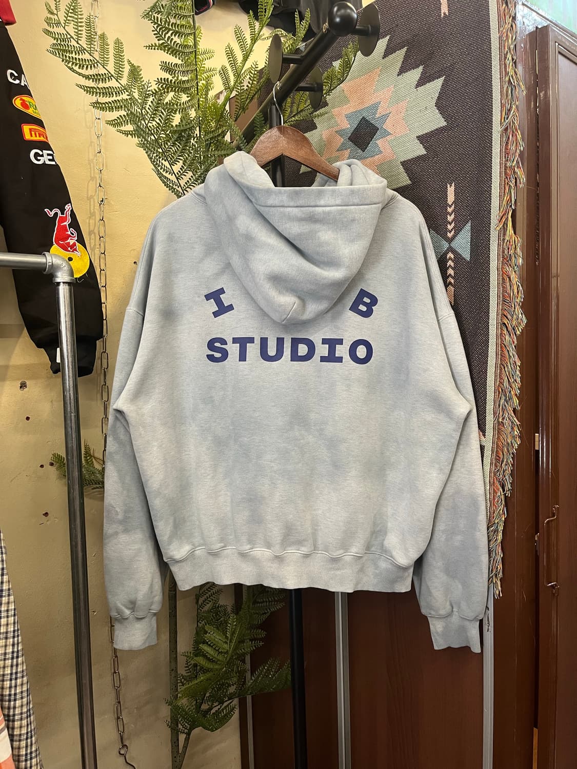 아이앱 스튜디오 피그먼트 후드티 #csz801 상품이미지2