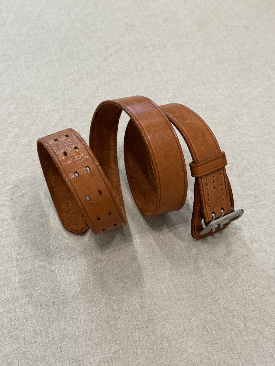 꼼데가르송 옴므 플러스 레더 벨트 상품이미지2