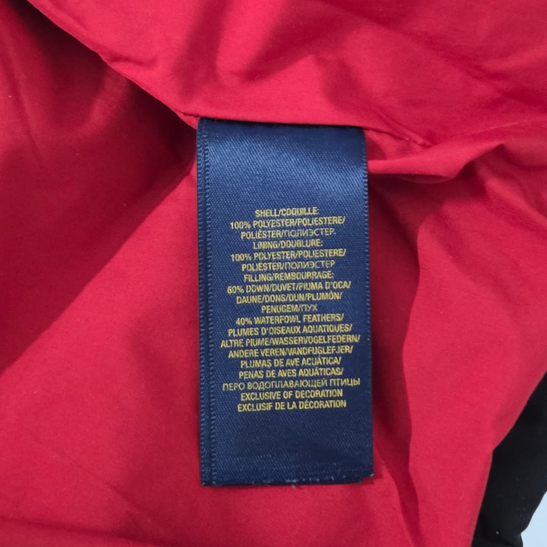 폴로랄프로렌 키즈 다운 패딩 M(10/12) 상품이미지5