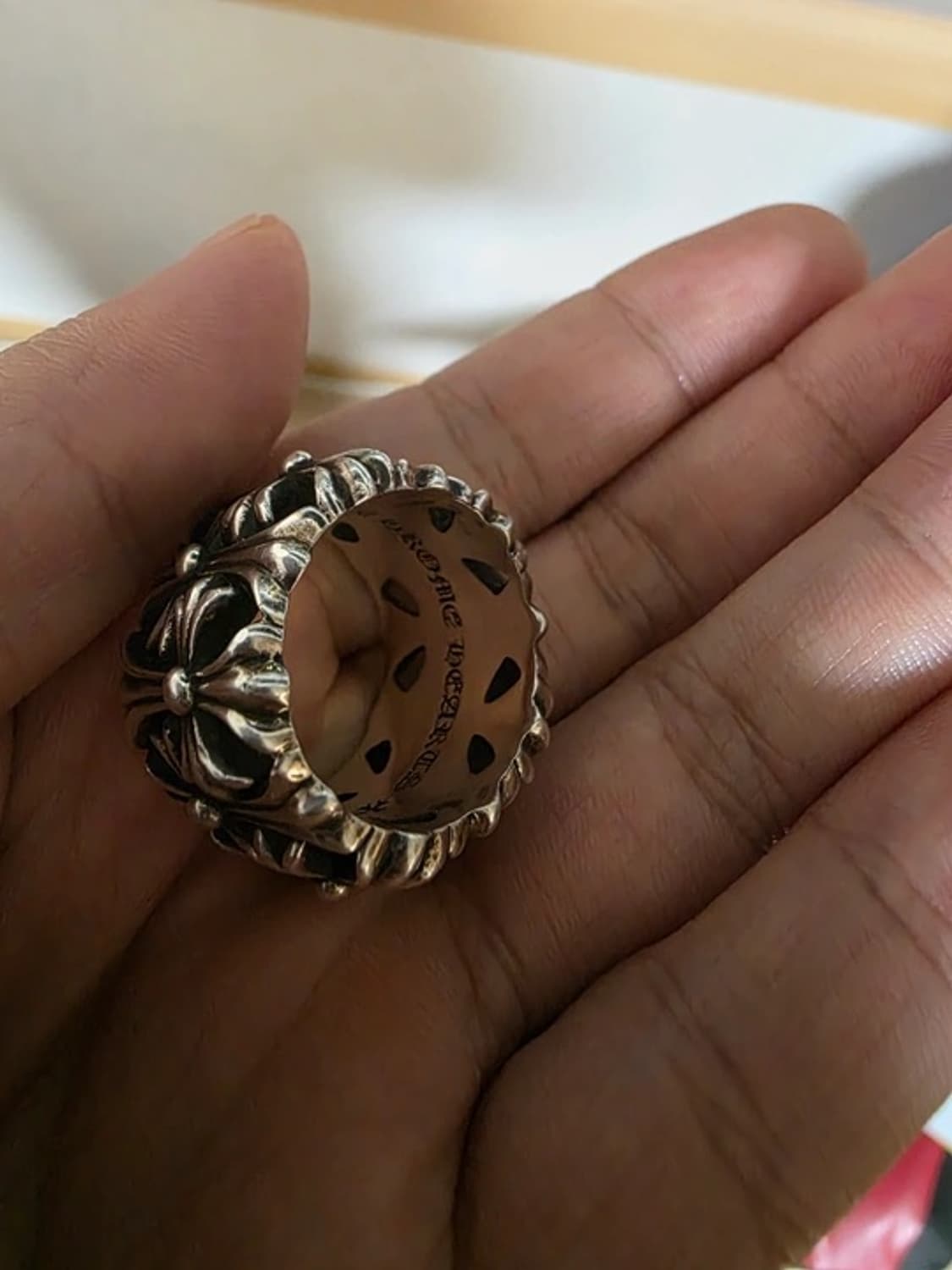 크롬하츠 세메터리링 us8 정품 풀박 상품이미지3