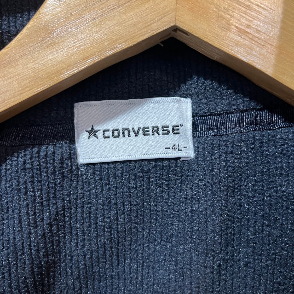 (3XL)컨버스 후리스 집업 상품이미지4