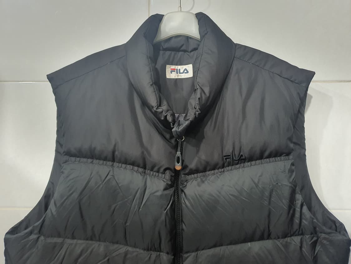 FILA 검정 고스패딩 조끼 상품이미지2