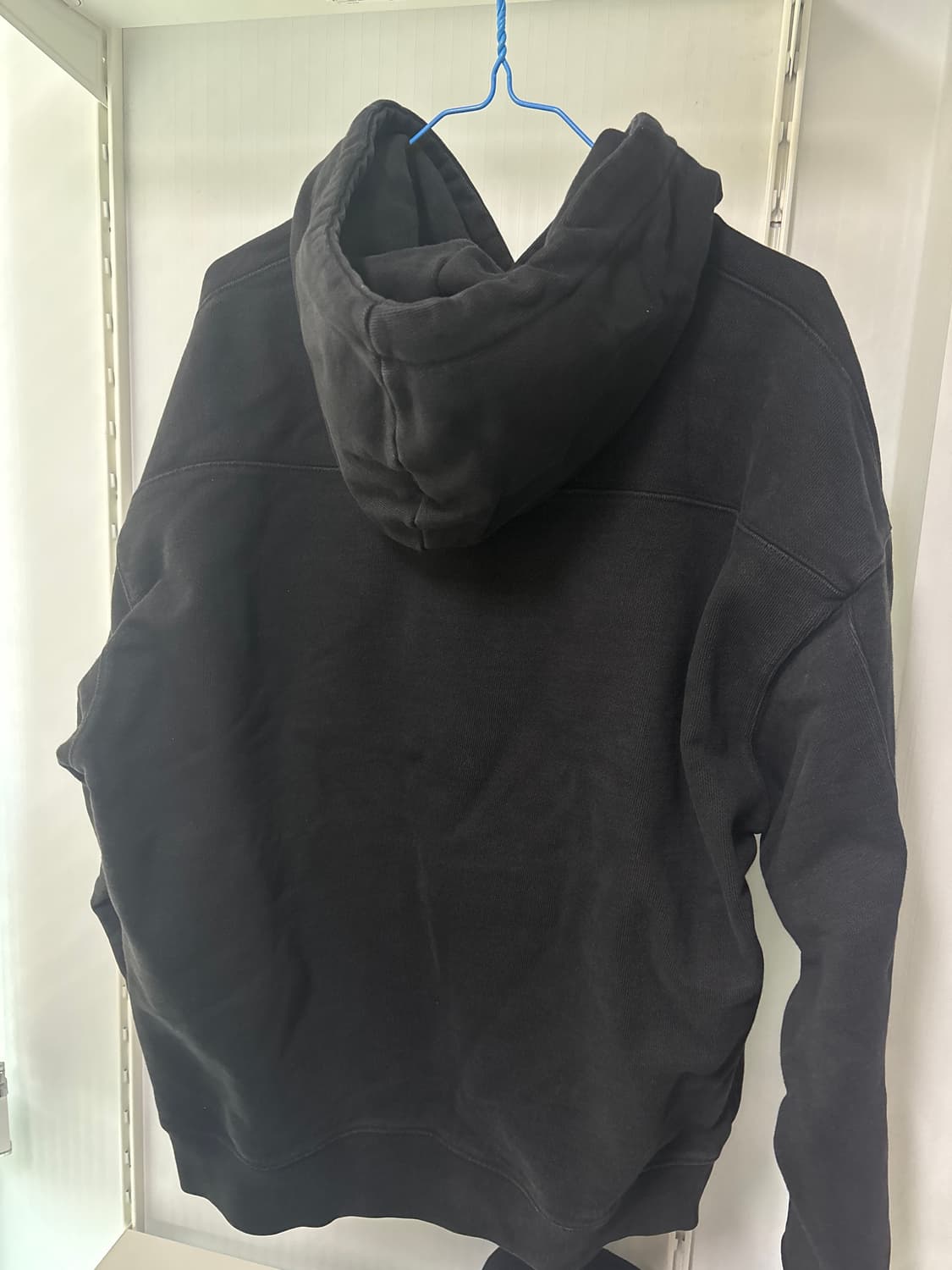 소버먼트 블랙 후드티 L 상품이미지2