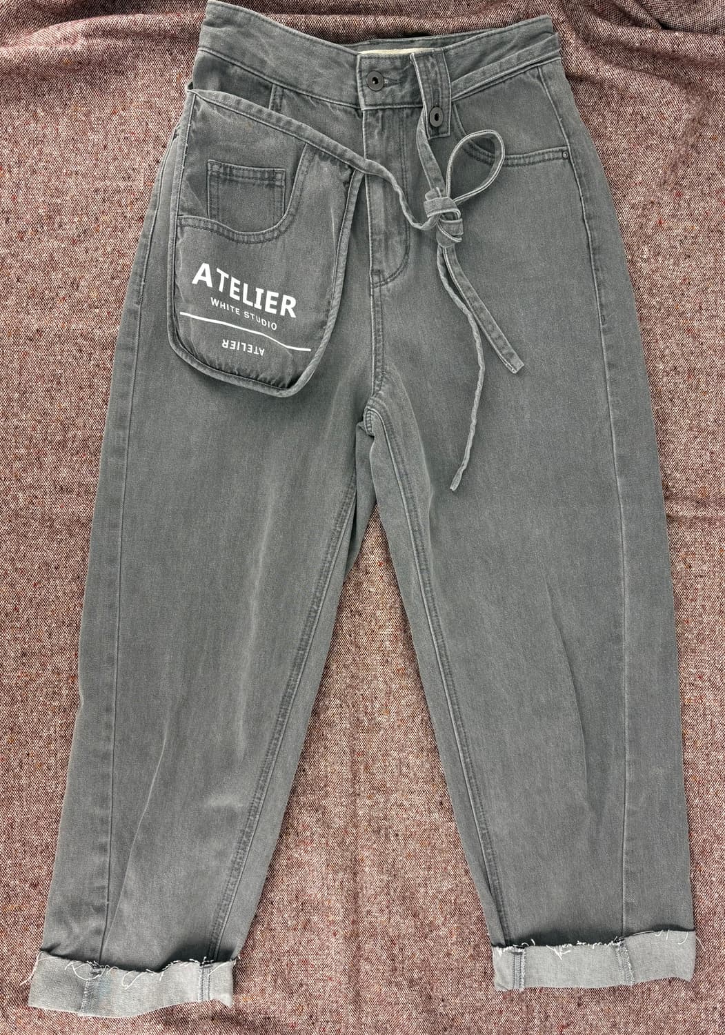 👖 JJJ 아틀리에 워크 팬츠 (그레이) - 26사이즈 상품이미지1