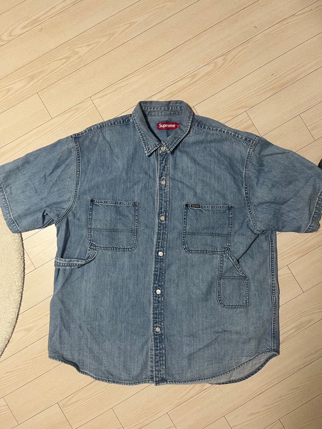슈프림 루즈핏 페인터 셔츠 XL 상품이미지2