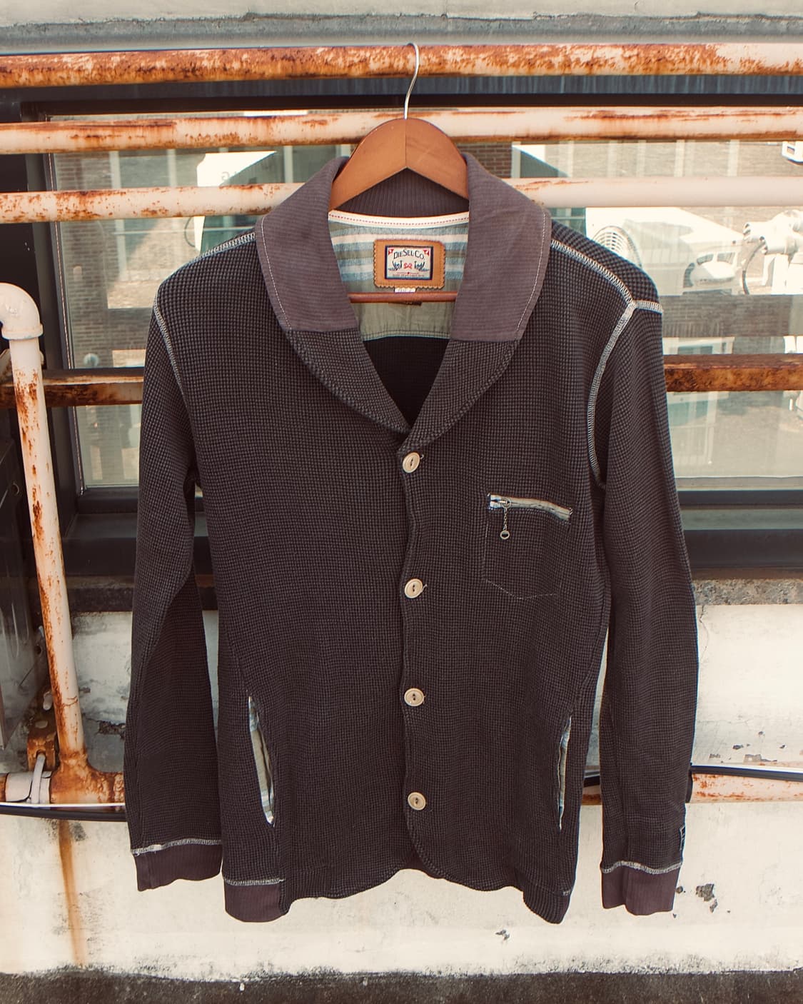 DIESEL-CO vintage knit cotton jk 상품이미지1