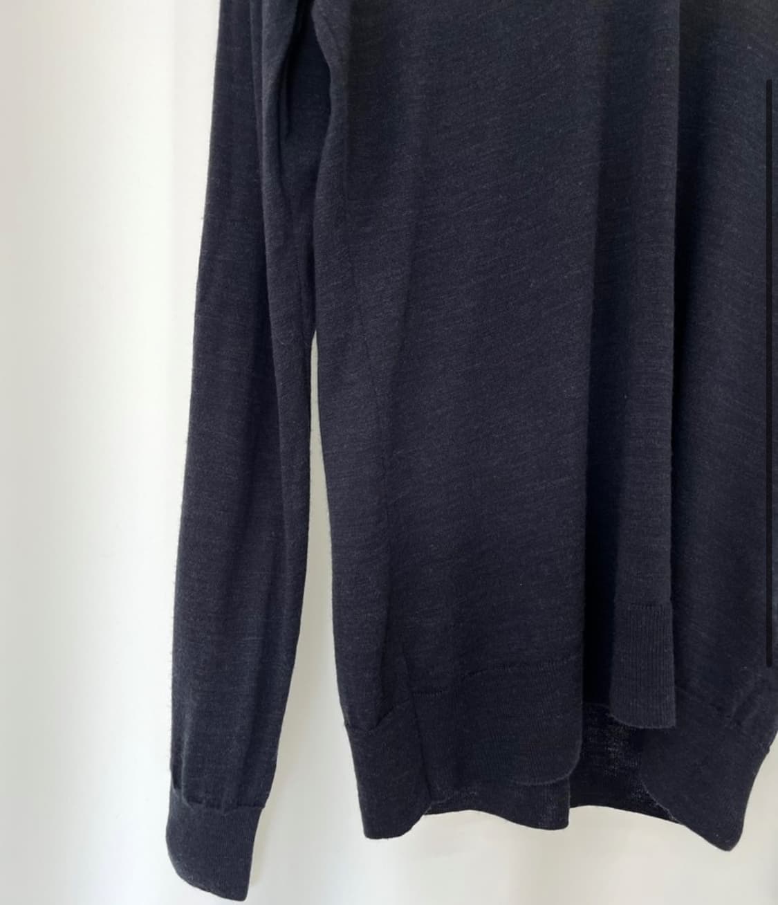 John smedley 퓨어울 니트 네이비 상품이미지4