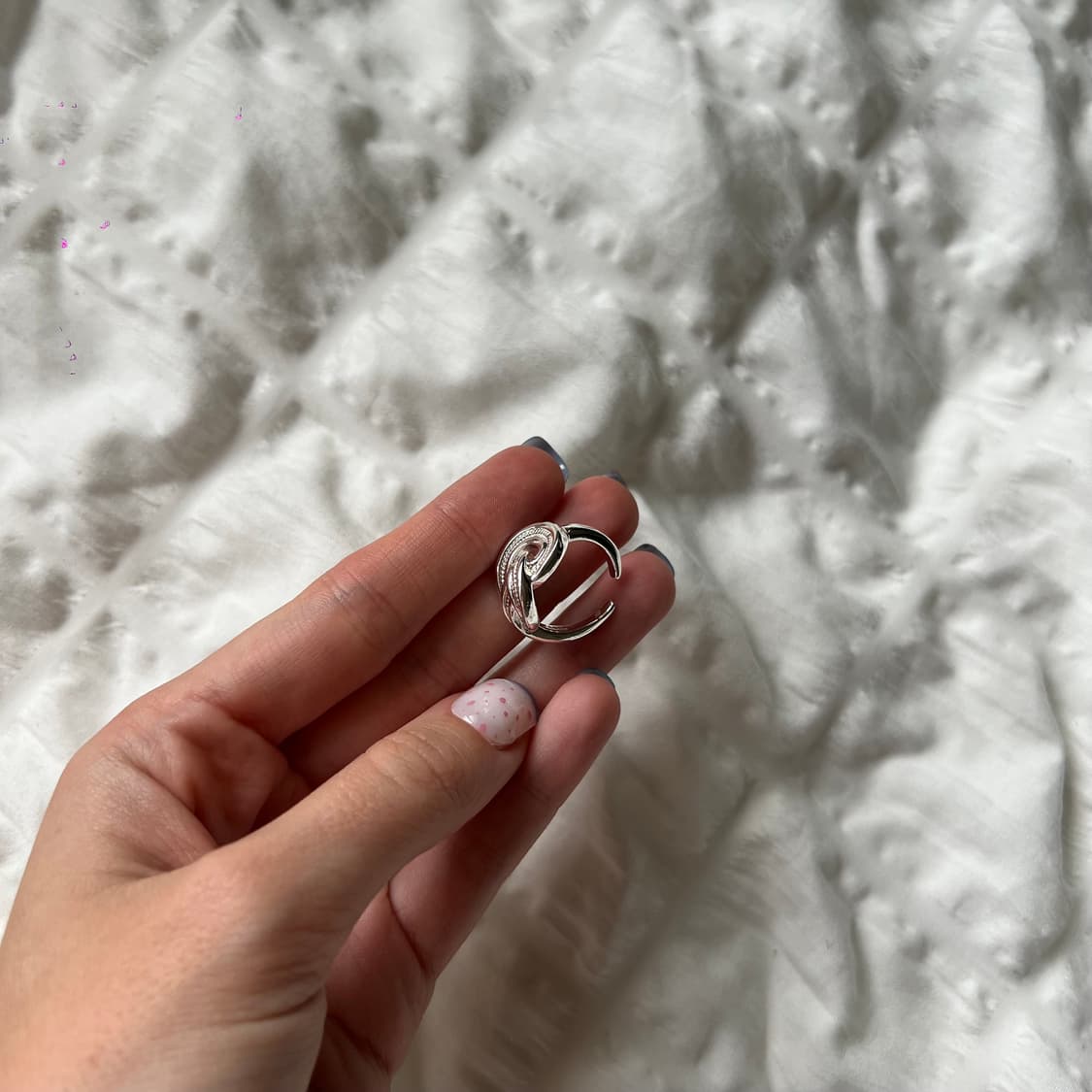 💫 트위스트 노트 반지 상품이미지3
