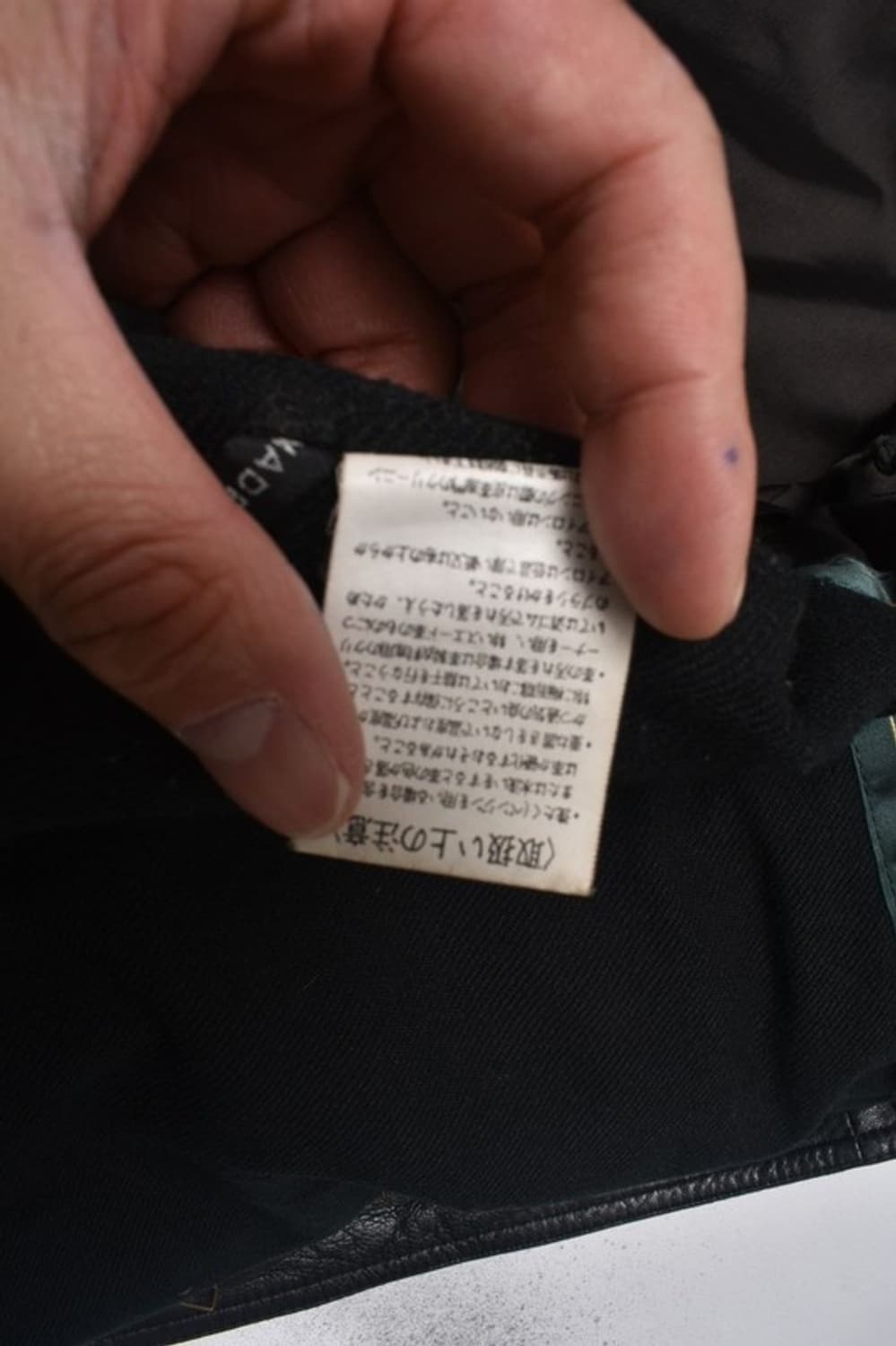 90S 양가죽 후드 레더 자켓 L M0072 상품이미지8