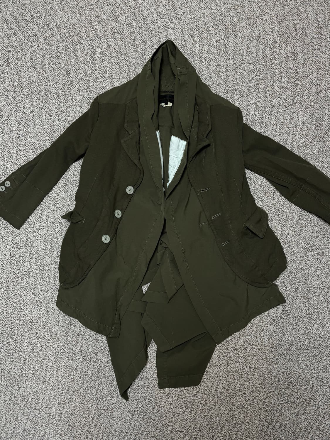 꼼데가르송 메인라인 FW09 드레이프 블레이저 상품이미지6