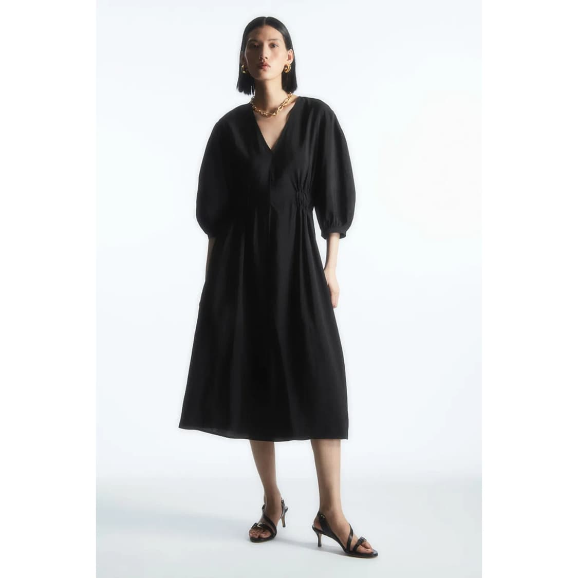 코스 COS 23 브이넥 원피스 상품이미지1