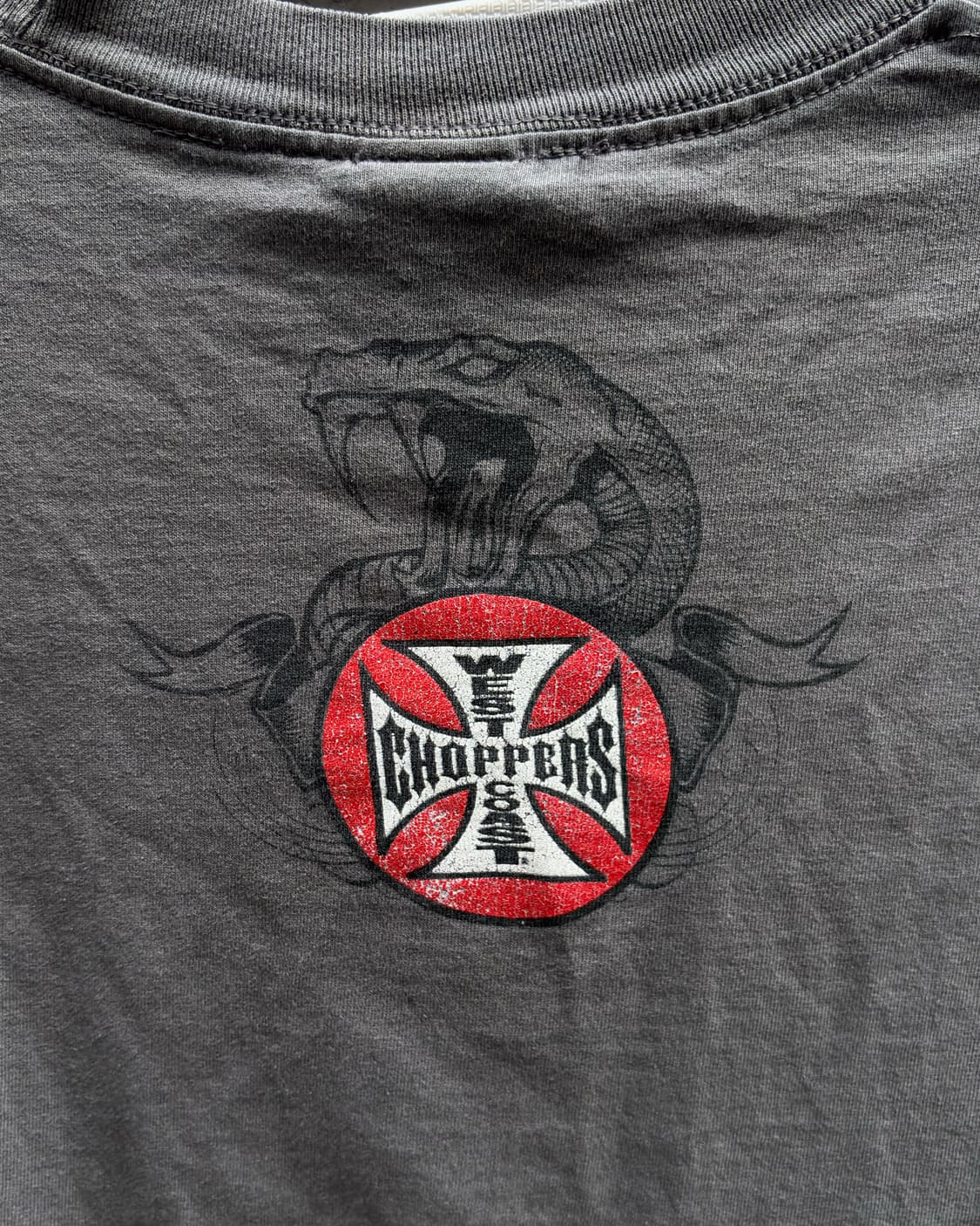 Vintage West Coast Choppers 반팔 티셔츠 상품이미지4