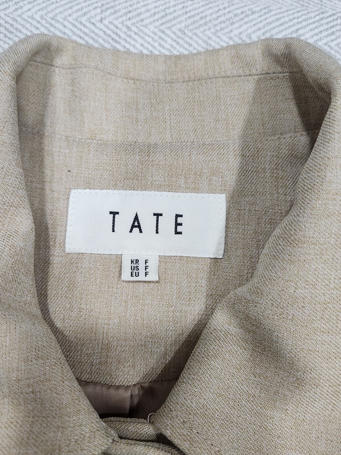 [F] 테이트 TATE 크롭 자켓 여성 Free 베이지 상품이미지6