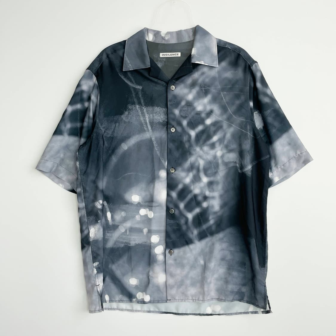 A2 인사일런스 그라데이션 오픈카라 셔츠 M사이즈 상품이미지1