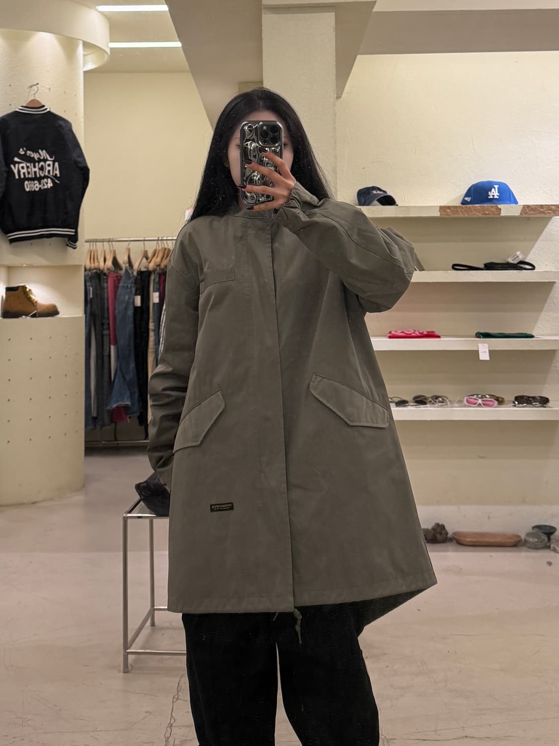 커버낫 카키 피쉬테일 자켓 U1272 상품이미지1