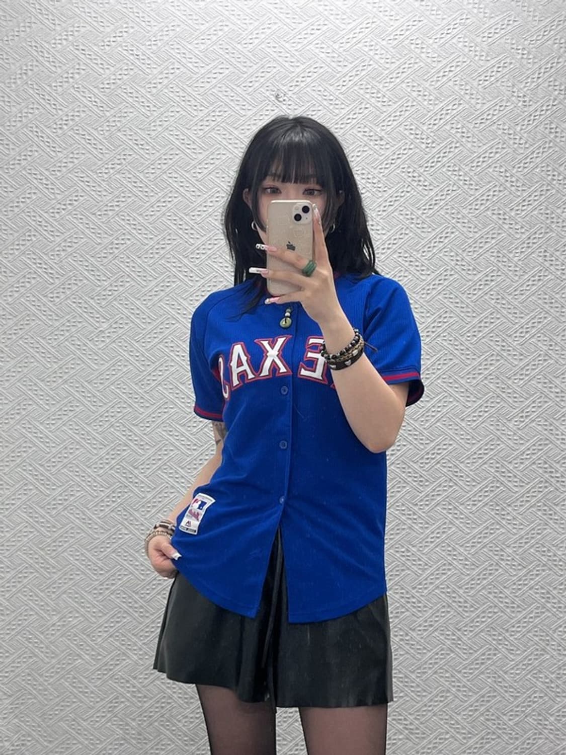 마제스틱 텍사스 레인저스 야구 져지 반팔티 90 C11458 상품이미지2