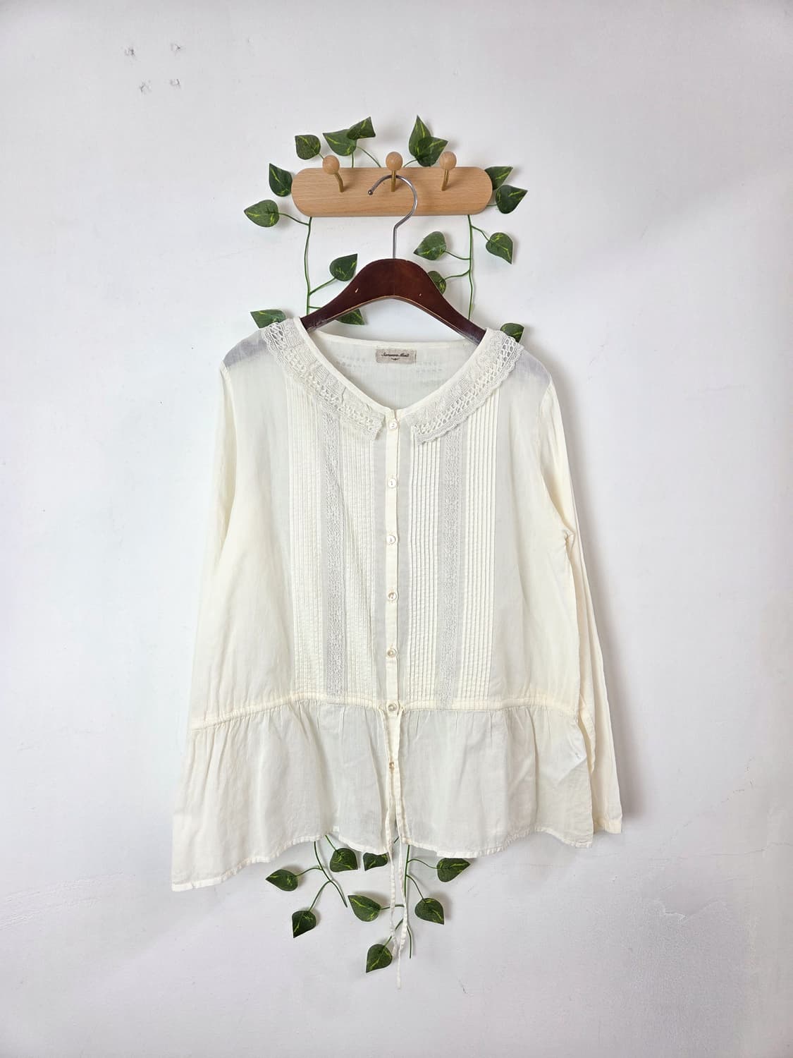 sm2 크로쉐 카라 블라우스 상품이미지1