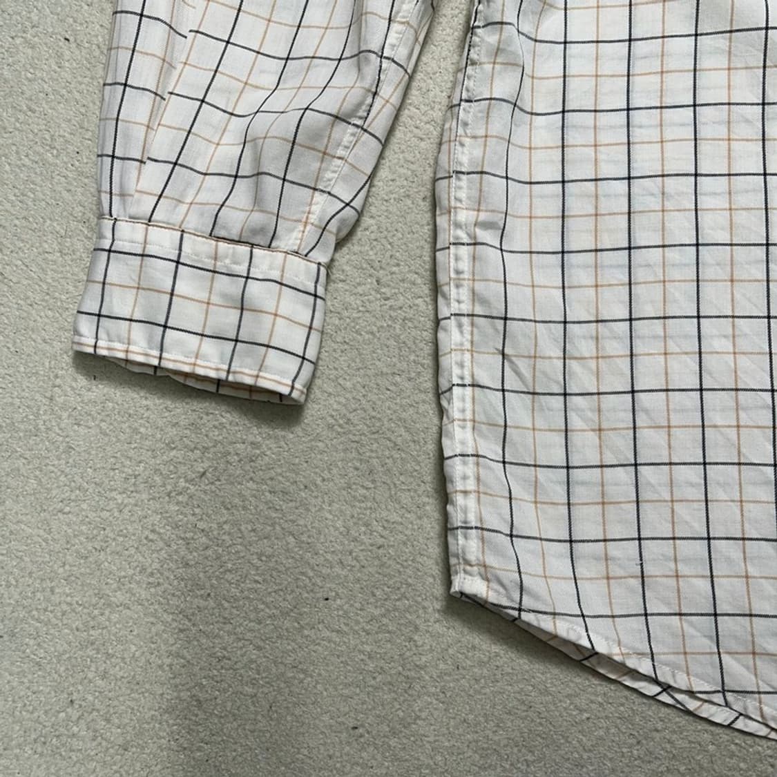 폴로랄플로렌 클래식핏 체크 셔츠 XL 상품이미지3