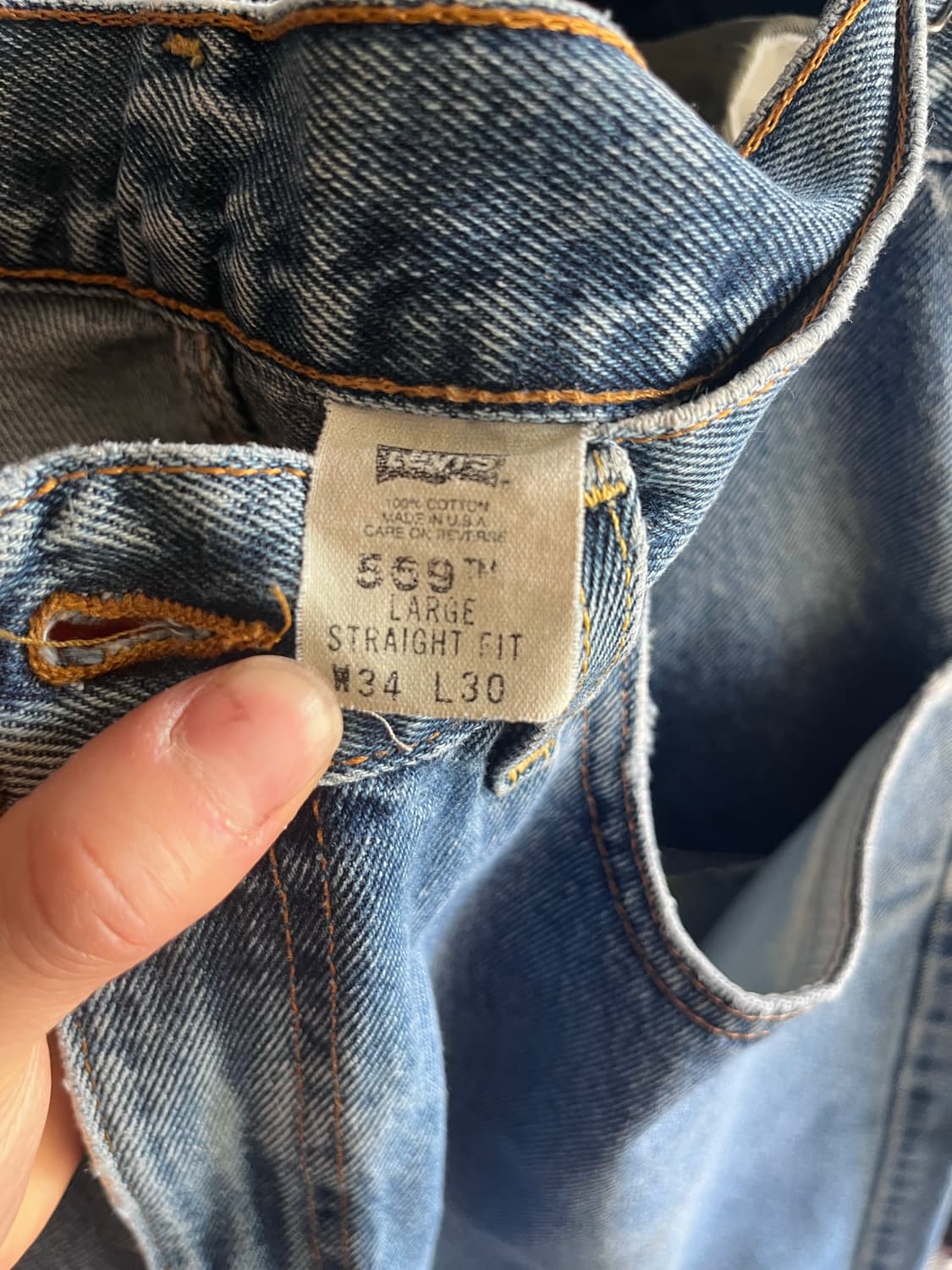 90s usa 리바이스 569 dry goods 상품이미지4