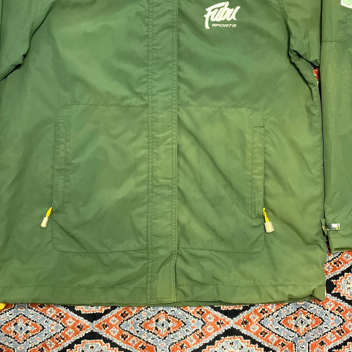 후부스포츠 그린 바람막이 점퍼 남성95 상품이미지3