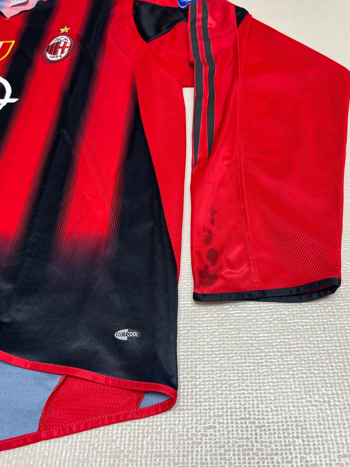 04/05 아디다스 AC밀란 홈 카푸마킹 롱슬리브 XL사이즈 상품이미지2