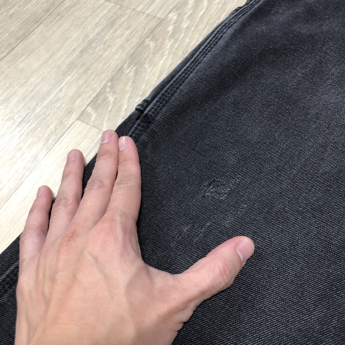 (M) 디스이즈네버댓 thisisneverthat 카펜터 데님 블랙 상품이미지5