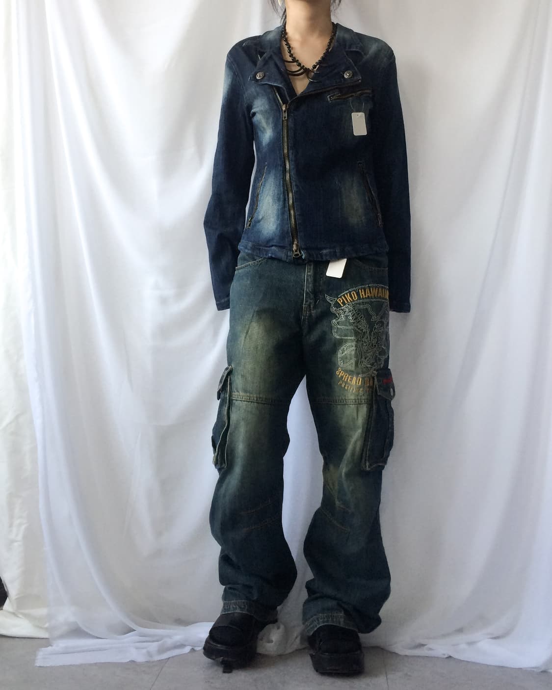 In the attic washing denim rider jacket 상품이미지7