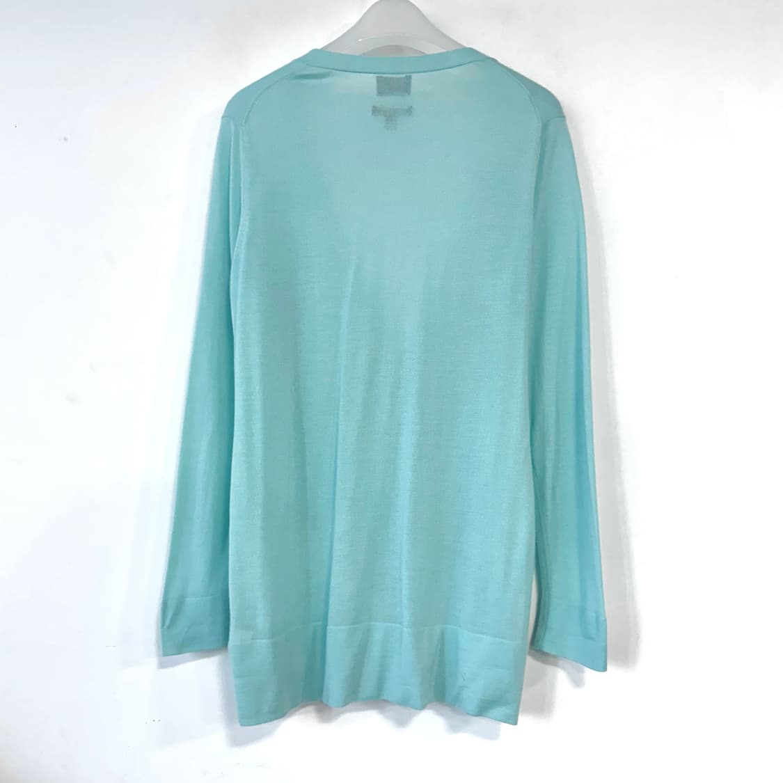 캐시미어 100% 브이넥 니트 가디건 상품이미지5