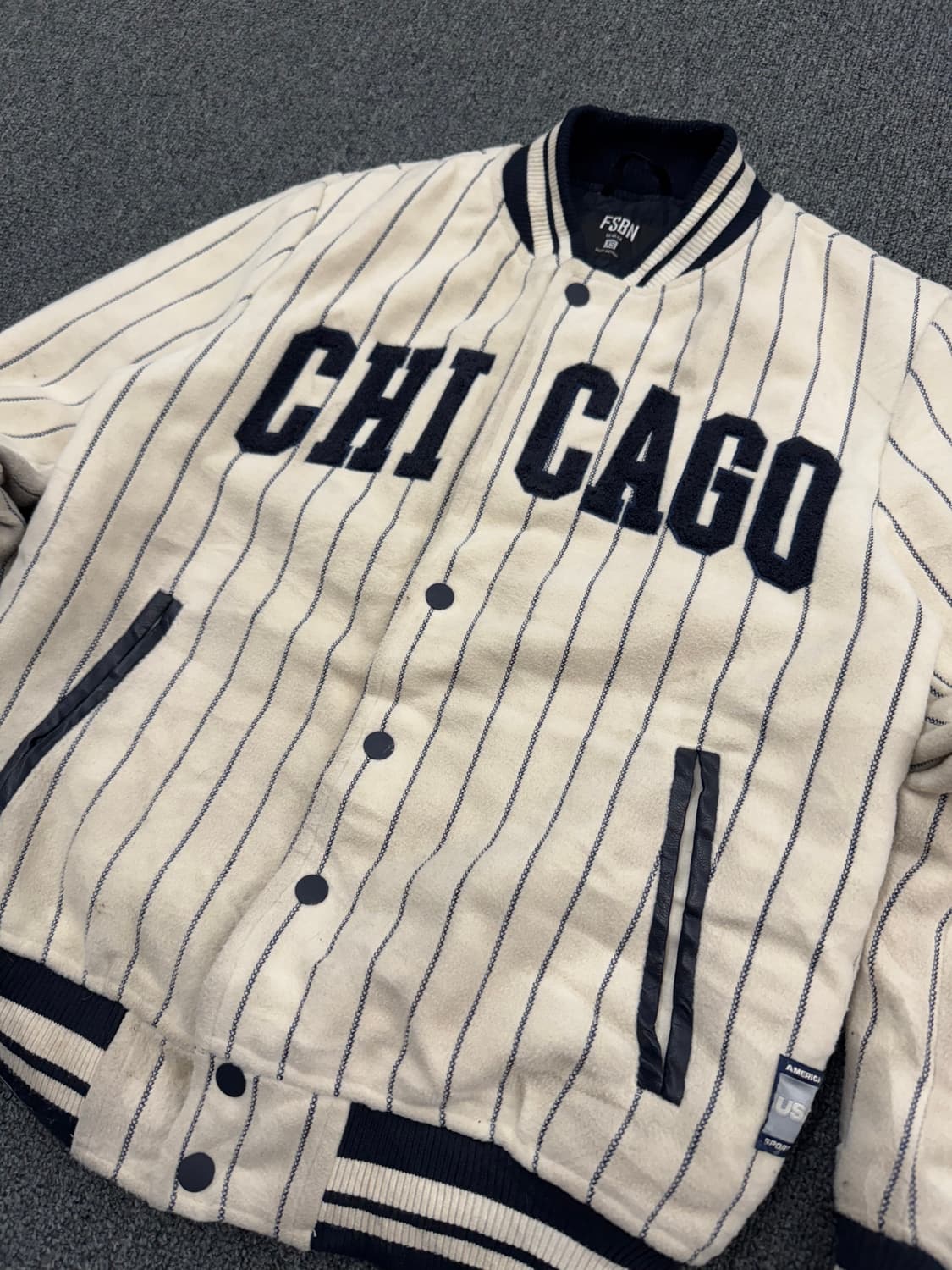 FSBN 빈티지 바시티자켓 상품이미지2