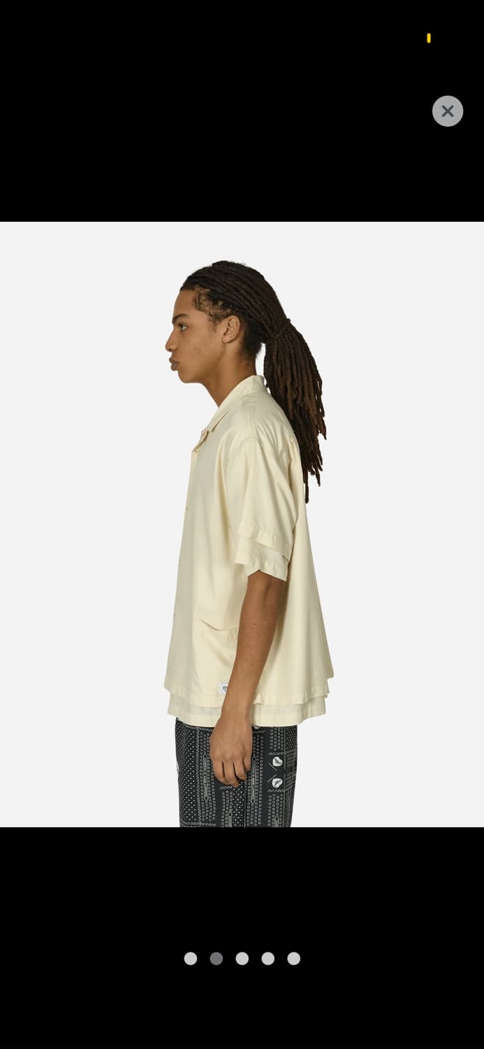 반스 otw 반팔 레이어드 셔츠 xl 상품이미지2