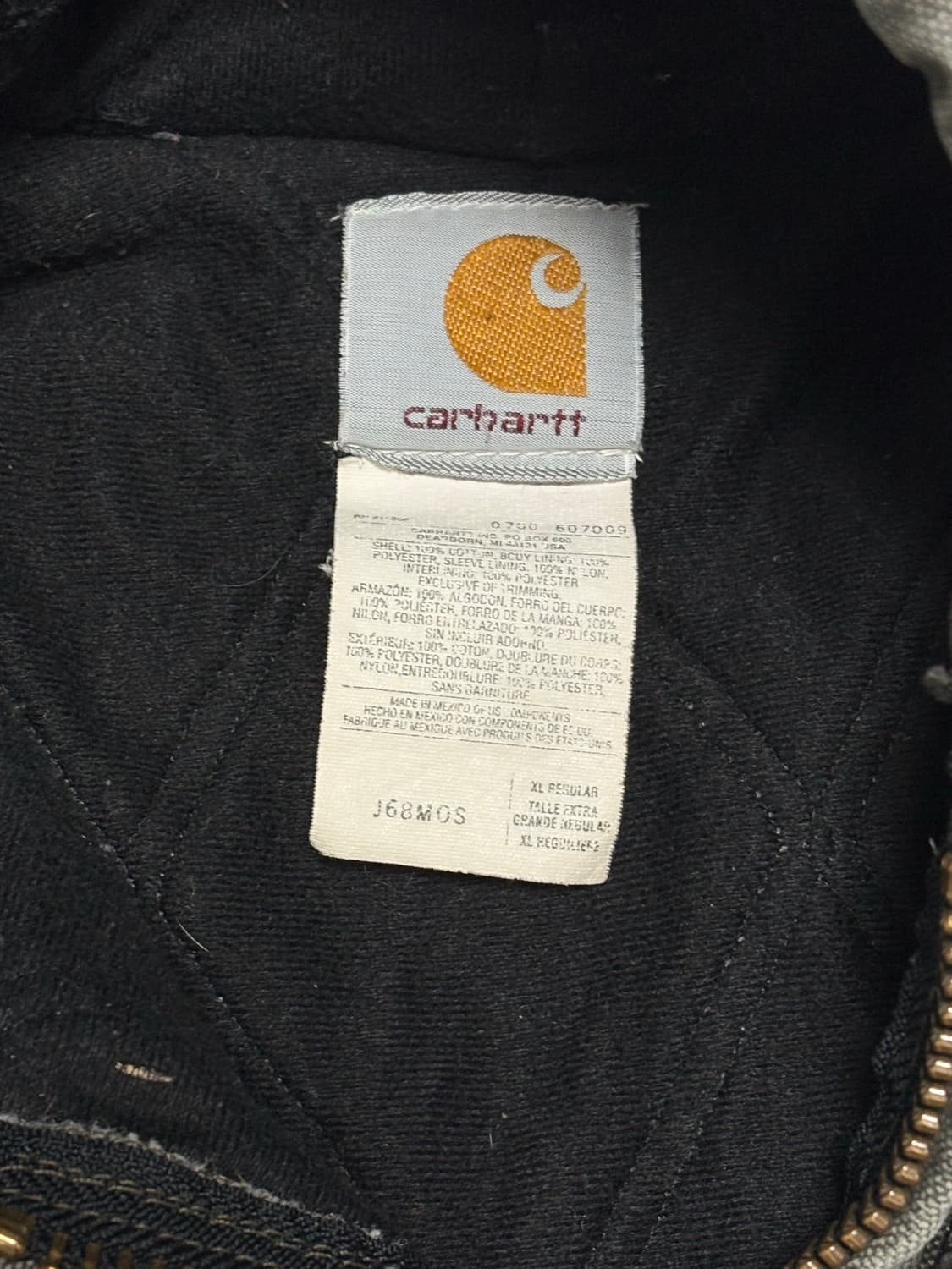 🇲🇽 00s 칼하트 J68 Mos 액티브 자켓 상품이미지4