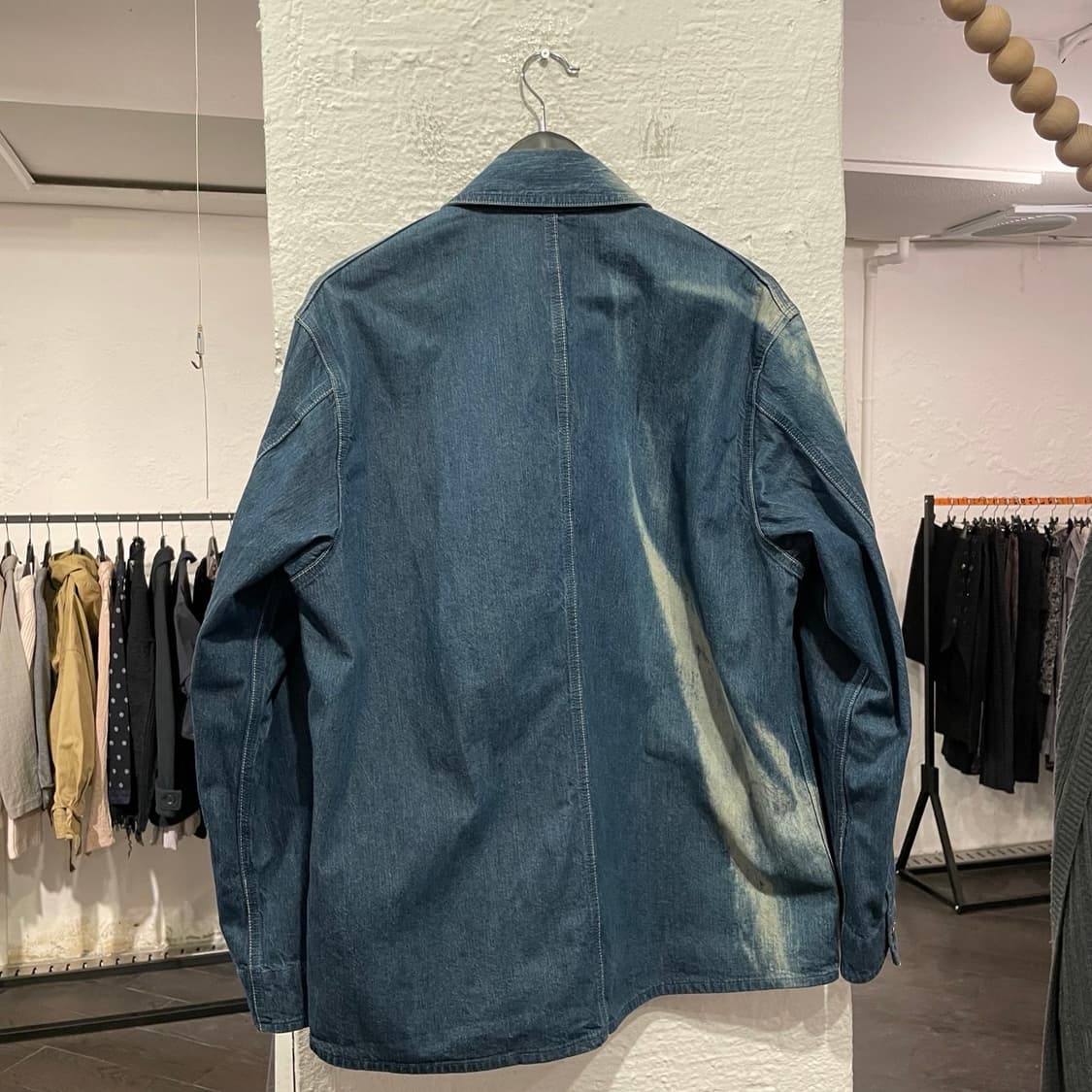 오라리 선페이드 데님 셔츠 상품이미지3