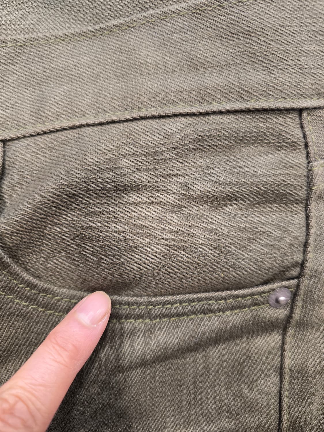 리바이스 511 올리브색 청바지 28~29정도 상품이미지7