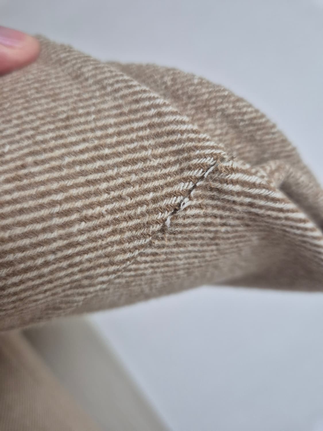 솔리드옴므 트윌베이지 코트 48사이즈 상품이미지2